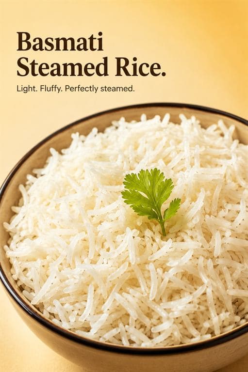 Basmati Steamed Rice