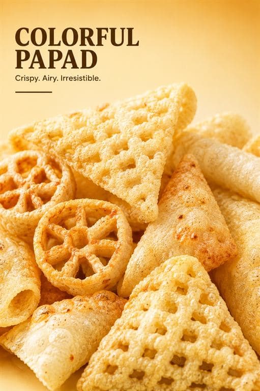 Colorful Papad