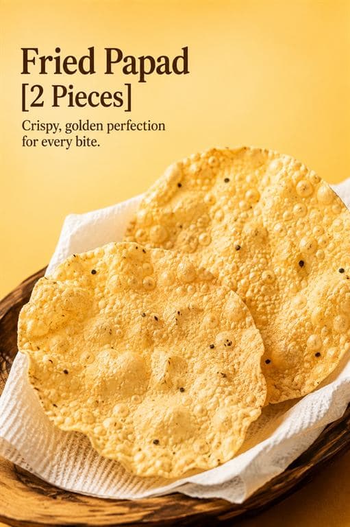 Fried Papad [2 Pieces]