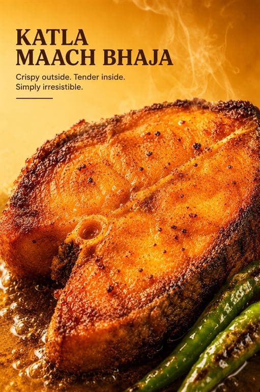 Katla Maach Bhaja / Katla Fish Fry
