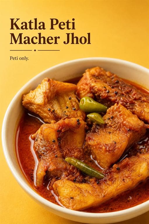 Katla Peti Macher Jhol