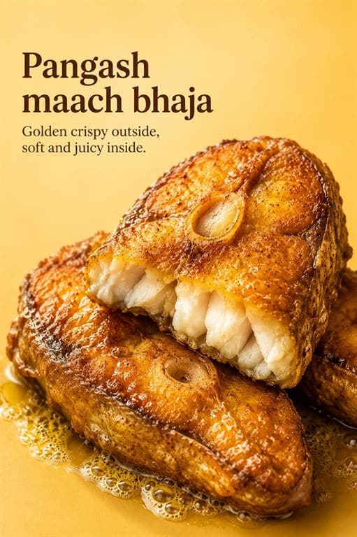 Pangash Maach Bhaja / Pangasius Fish Fry
