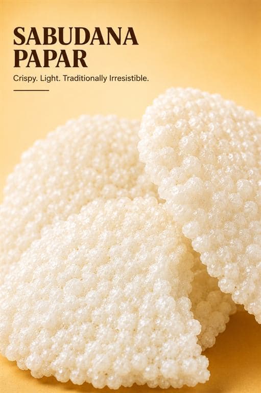 Sabudana Papad [2 Pieces]